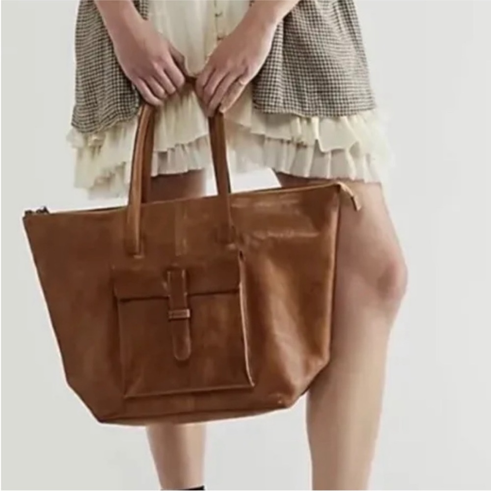 Free People Leather Tote